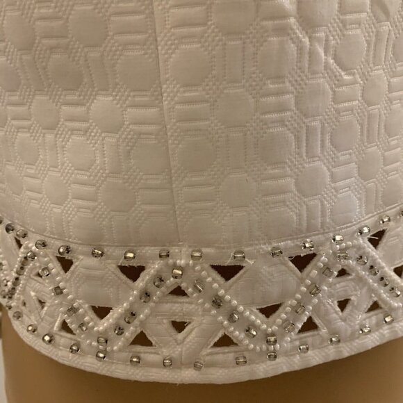 Antonio Melani. Size 0. Beaded Embossed Embellished Short Jacket. WTC - Picture 5 of 7